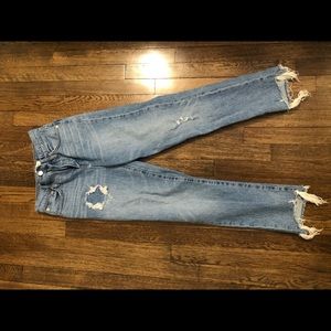 Madewell size 23 classic straight jeans like new